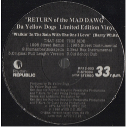 Da Yellow Dogs "Return Of The Mad Dawg" - Limited Edition Vinyl Vol. 1 Vinyl 12" USED