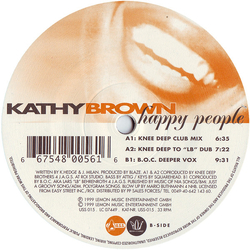 Kathy Brown Happy People (Part I) Vinyl 12" USED