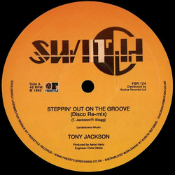 Tony Jackson Steppin' Out On The Groove Vinyl 12" USED