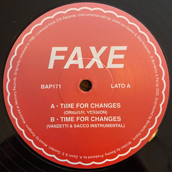 Faxe Time For Changes Vinyl 12" USED