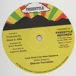 Sharon Forrester Love Don't Live Here Anymore Vinyl 12" USED