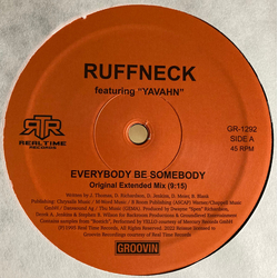 Ruffneck / Yavahn Everybody Be Somebody Vinyl 12" USED