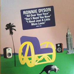 Ronnie Dyson All Over Your Face Vinyl 12" USED