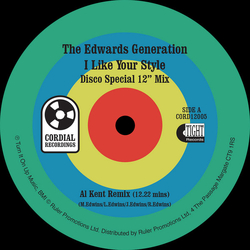 The Edwards Generation I Like Your Style remixes Vinyl 12" USED