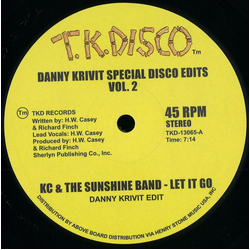 Danny Krivit Special Disco Edits Vol. 2 Vinyl 12" USED