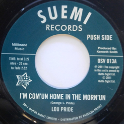 Lou Pride / Southwind Symphony I'm Com'un Home In The Morn'un Vinyl 7" USED