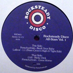 Various Rocksteady Disco All-Stars Vol. 1 Vinyl 12" USED
