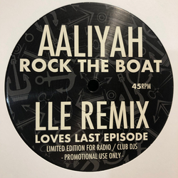 Loves Last Episode Rock The Boat Vinyl 12" USED
