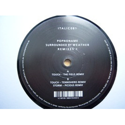 Popnoname Surrounded By Weather Remixes 1 Vinyl 12" USED