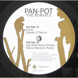 Pan-Pot The Remixes Vinyl 12" USED