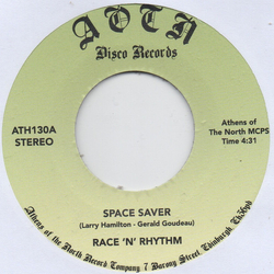 Race 'N Rhythm Space Saver / Candybar Superstar Vinyl 7" USED