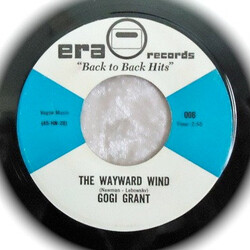 Gogi Grant The Wayward Wind / Suddenly There's A Valley USED VINYL 7INCH 45 RPM REISSUE