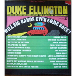 Duke Ellington And His Orchestra Will Big Bands Ever Come Back? Vinyl LP USED