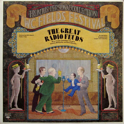 W.C. Fields The Great Radio Feuds Vinyl LP USED