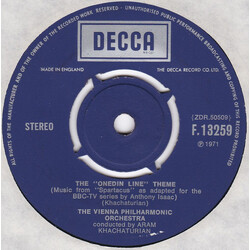 Wiener Philharmoniker "The Onedin Line" Theme USED VINYL 7INCH 45 RPM STEREO