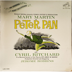 Mary Martin Peter Pan Vinyl LP USED