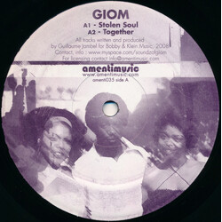 Giom Stolen Soul USED VINYL 12INCH EP