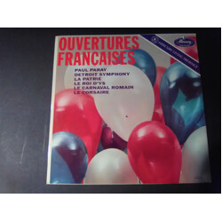 Paul Paray / Detroit Symphony Orchestra Ouvertures Françaises Vinyl LP USED