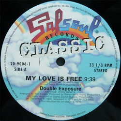 Double Exposure / The Salsoul Orchestra My Love Is Free / Ooh I Love It (Love Break) USED VINYL 12INCH