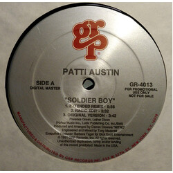 Patti Austin Soldier Boy USED VINYL 12INCH PROMO