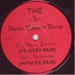 The X New Dawn (Rmx) USED VINYL 12INCH 33 S RPM