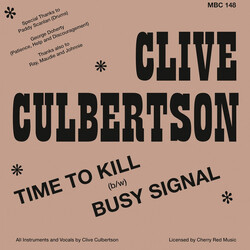 Clive Culbertson Time To Kill / Busy Signal USED VINYL 7INCH 45 RPM SINGLE REISSUE