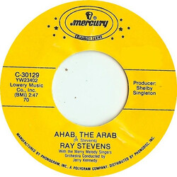 Ray Stevens / The Merry Melody Singers Ahab, The Arab USED VINYL 7INCH 45 RPM SINGLE REISSUE