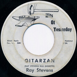 Ray Stevens Gitarzan / Everything Is Beautiful USED VINYL 7INCH 45 RPM