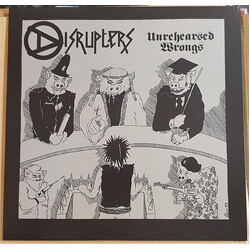 Disrupters Unrehearsed Wrongs Vinyl LP USED