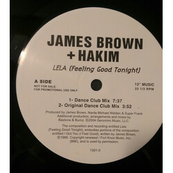 James Brown / Hakim Lela (Feeling Good Tonight) USED VINYL 12INCH PROMO
