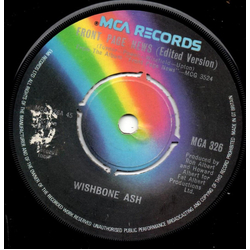 Wishbone Ash Front Page News (Edited Version) Vinyl 7" USED