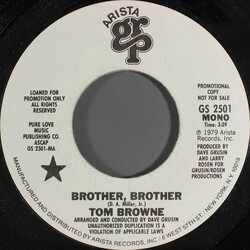 Tom Browne Brother, Brother USED VINYL 7INCH 45 RPM PROMO STEREO MONO
