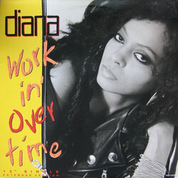 Diana Ross Workin' Overtime Vinyl 12" USED