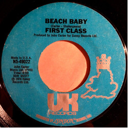 First Class (3) Beach Baby / Both Sides Of The Story USED VINYL 7INCH 45 RPM STYRENE