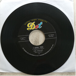 Bob Stewart (3) I Love You / Home USED VINYL 7INCH 45 RPM SINGLE