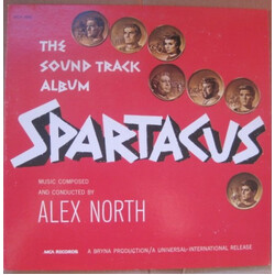 Alex North Spartacus (The Sound Track Album) Vinyl LP USED