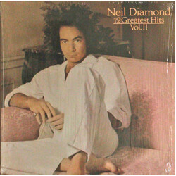 Neil Diamond 12 Greatest Hits, Vol. II Vinyl LP USED