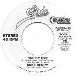 Mike Berry One By One USED VINYL 7INCH 45 RPM SINGLE PROMO
