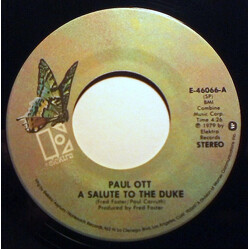 Paul Ott (3) A Salute To The Duke USED VINYL 7INCH 45 RPM SINGLE