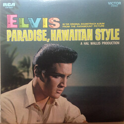 Elvis Presley Paradise, Hawaiian Style Vinyl LP USED