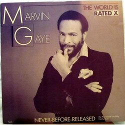 Marvin Gaye The World Is Rated X USED VINYL 12INCH PROMO