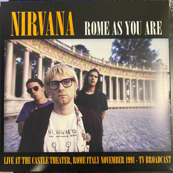 Nirvana Rome As You Are (Live At The Castle Theatre, Rome, Italy, November 1991 TV Broadcast) Vinyl LP USED