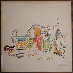 Crosby, Stills, Nash & Young So Far Vinyl LP USED