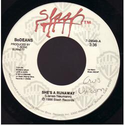 BoDeans She's A Runaway USED VINYL 7INCH 45 RPM SINGLE