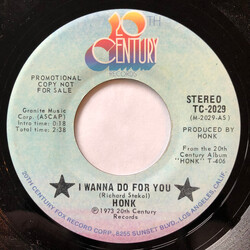 Honk (2) I Wanna Do For You / Another Light USED VINYL 7INCH 45 RPM SINGLE PROMO STEREO