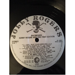 Kenny Rogers & The First Edition Backroads Vinyl LP USED