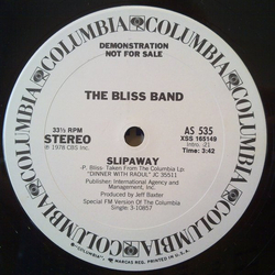 The Bliss Band Slipaway Vinyl 12" USED