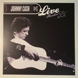 Johnny Cash Live From Austin, TX Vinyl LP USED
