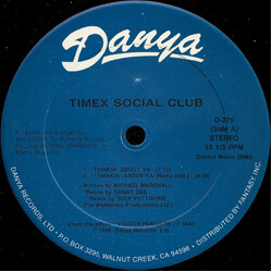 Timex Social Club Thinkin' About Ya VINYL 12" USED
