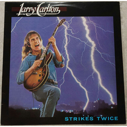 Larry Carlton Strikes Twice Vinyl LP USED